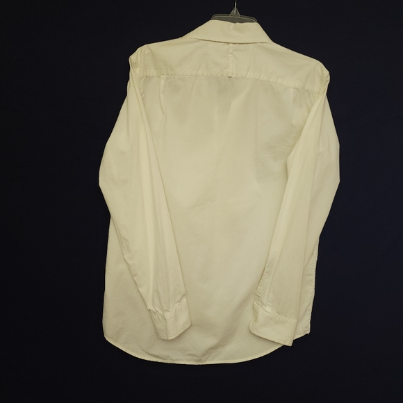 Banana Republic Men's embroidered button shirt off-white small - Picture 4 of 9
